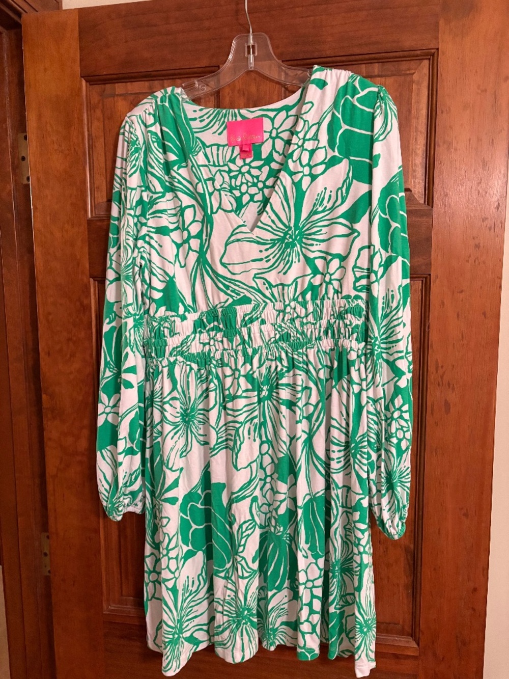 Jade & White Summer Lily Pulitzer Dress